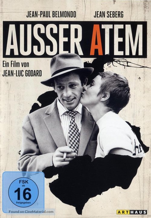 &Agrave; bout de souffle - German DVD movie cover