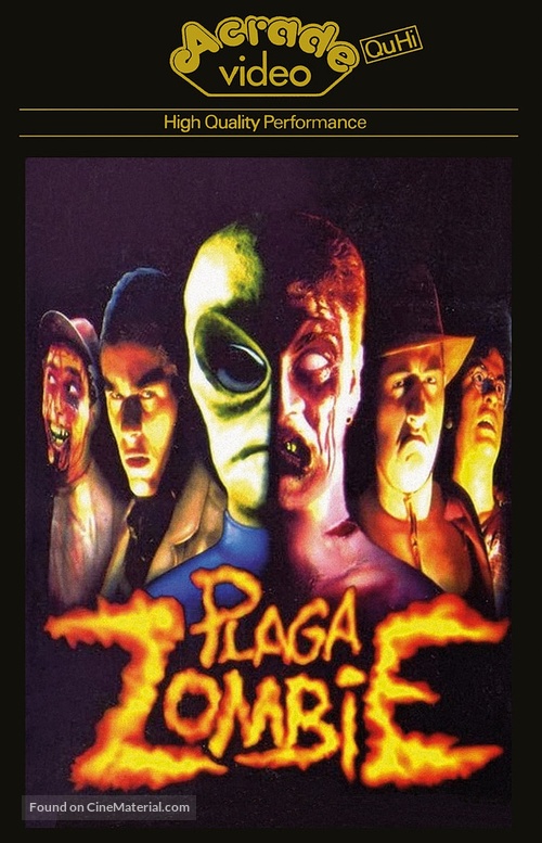Plaga zombie - German DVD movie cover