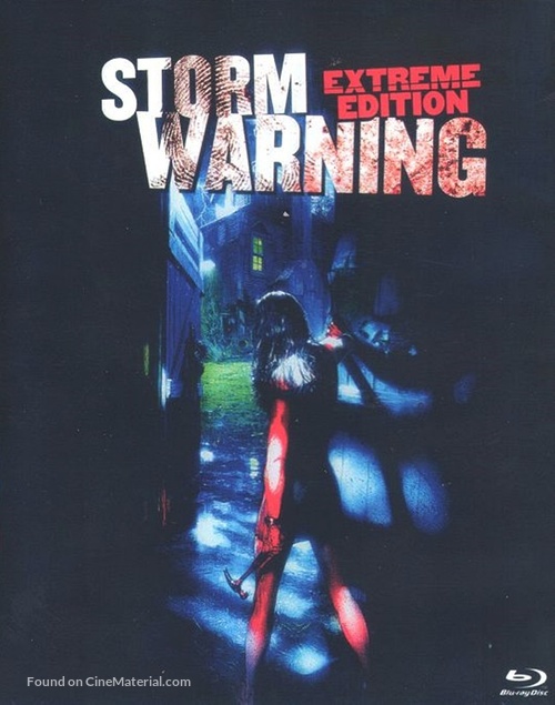 Storm Warning - German Blu-Ray movie cover