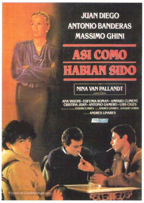 As&iacute; como hab&iacute;an sido - Spanish Movie Poster