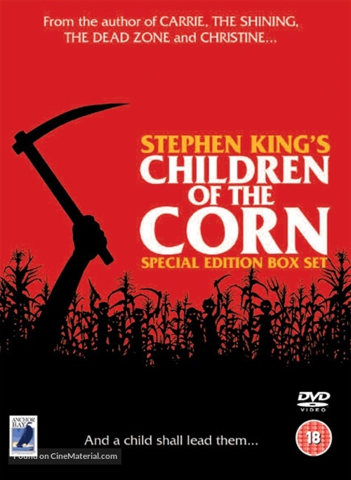 Children of the Corn - British DVD movie cover