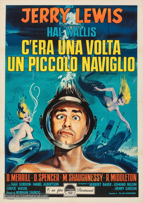 Don&#039;t Give Up the Ship - Italian Movie Poster