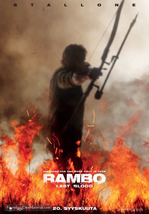 Rambo: Last Blood - Finnish Movie Poster