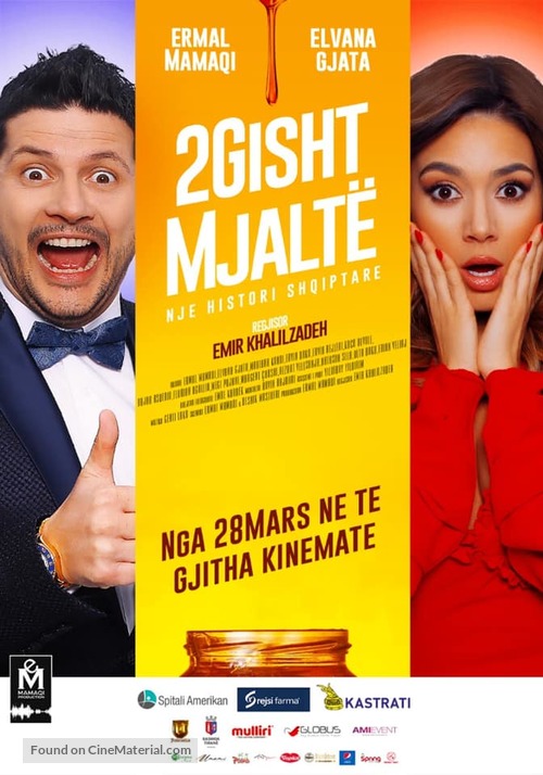 2 Gisht Mjalt&euml; - Bosnian Movie Poster