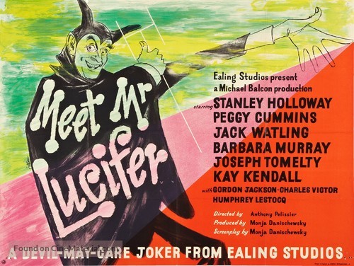 Meet Mr. Lucifer - British Movie Poster