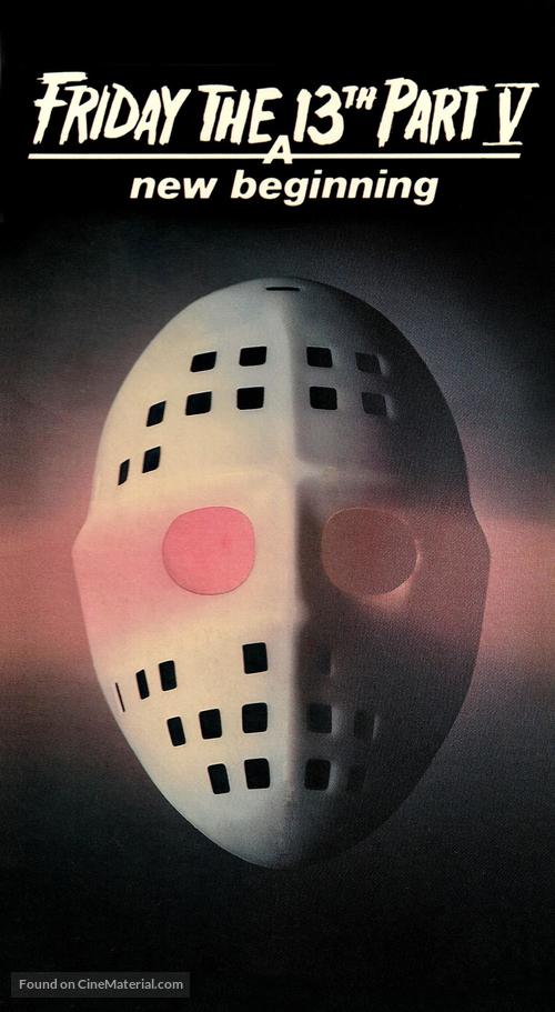 Friday the 13th: A New Beginning - VHS movie cover