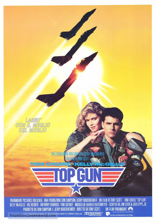 Top Gun - Italian Movie Poster