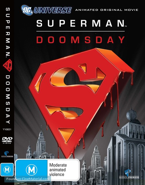 Superman: Doomsday - Australian Movie Cover