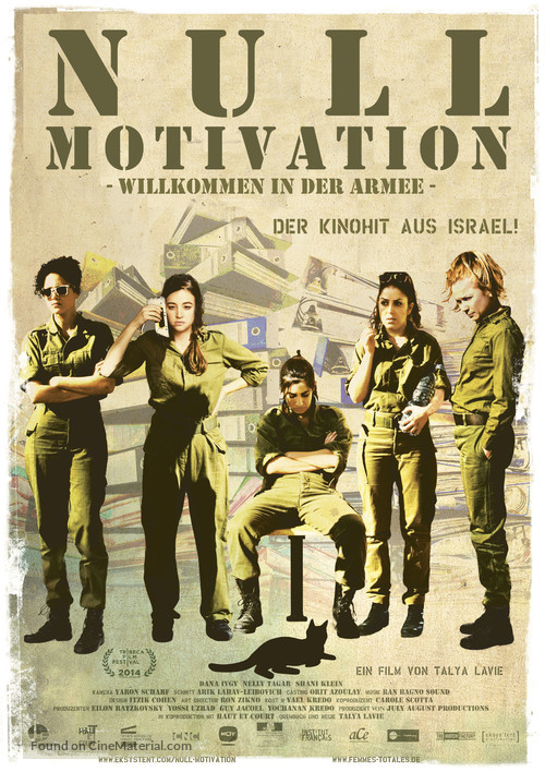 Zero Motivation - German Movie Poster