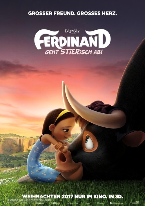 Ferdinand - German Movie Poster