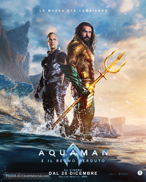 Aquaman and the Lost Kingdom - Italian Movie Poster