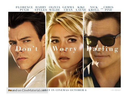 Don&#039;t Worry Darling - Australian Movie Poster