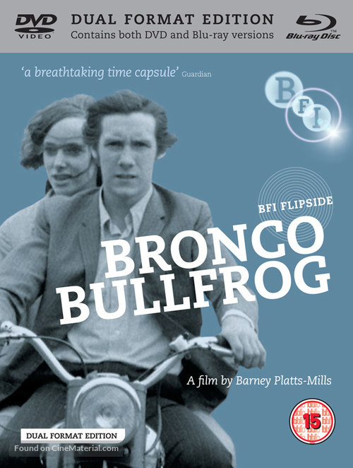 Bronco Bullfrog - British Blu-Ray movie cover
