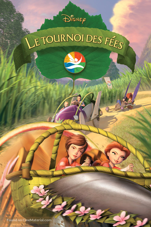 Pixie Hollow Games - French DVD movie cover