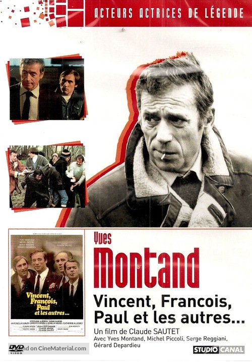 Vincent, Fran&ccedil;ois, Paul... et les autres - French DVD movie cover