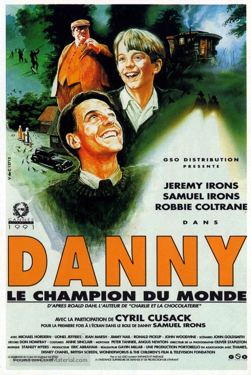 Roald Dahl&#039;s Danny the Champion of the World - French Movie Poster