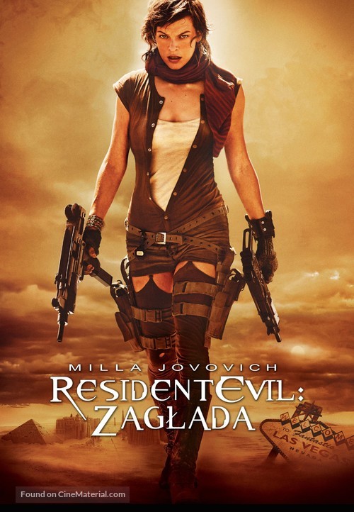 Resident Evil: Extinction - Polish Movie Poster