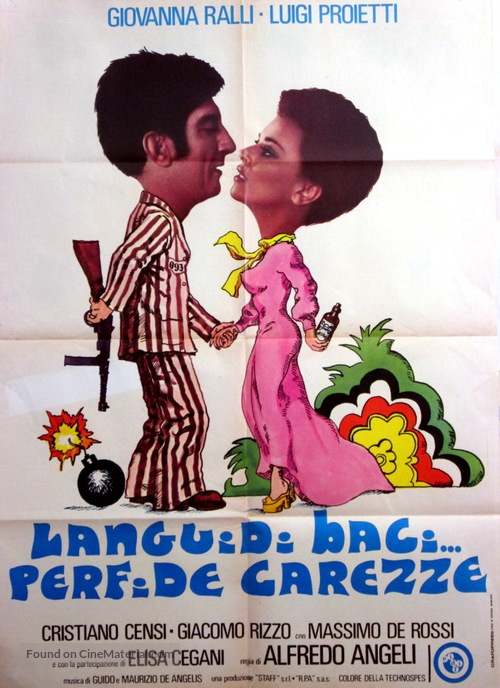 Languidi baci... perfide carezze - Italian Movie Poster