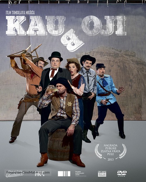 Kauboji - Croatian DVD movie cover