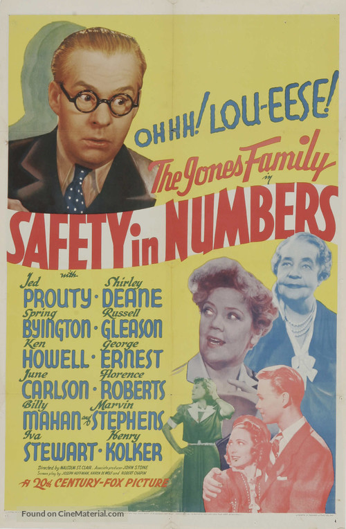 Safety in Numbers - Movie Poster