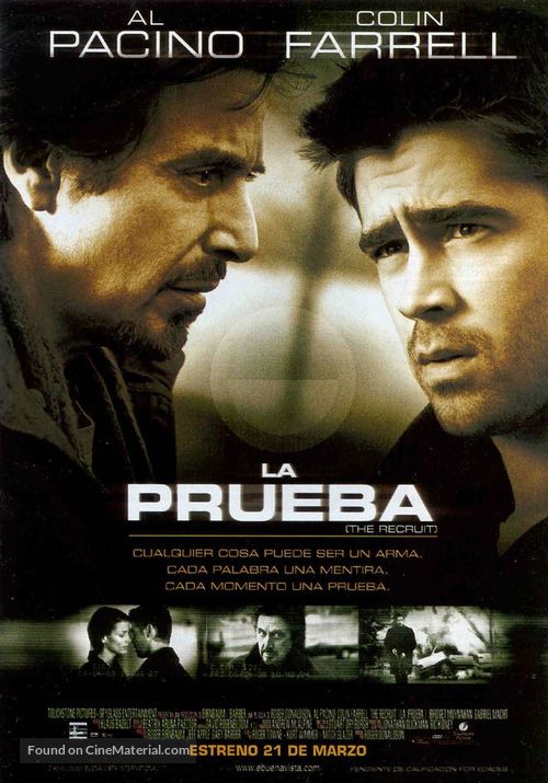 The Recruit - Spanish Movie Poster