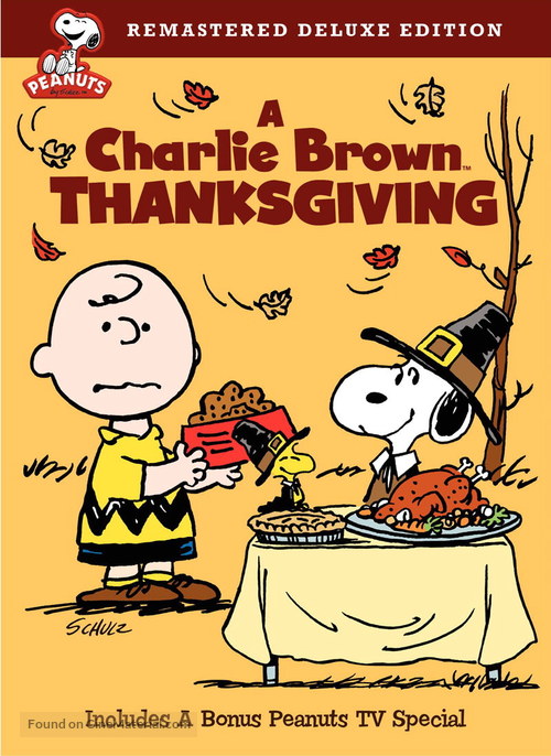 A Charlie Brown Thanksgiving - DVD movie cover