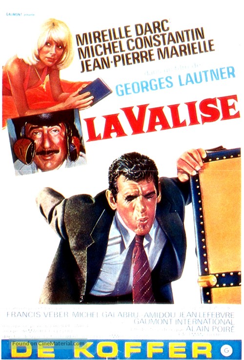 Valise, La - Belgian Movie Poster