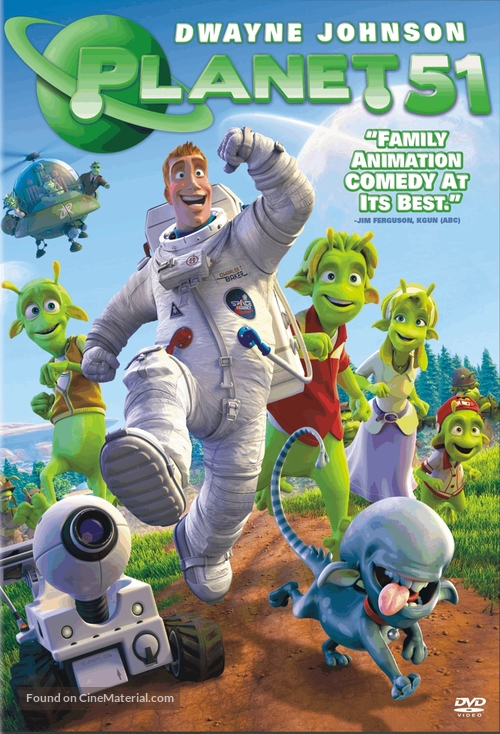 Planet 51 - DVD movie cover