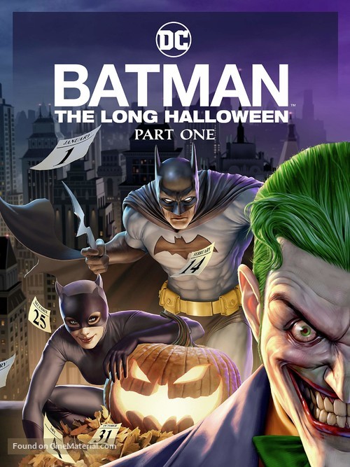 Batman: The Long Halloween, Part One - DVD movie cover