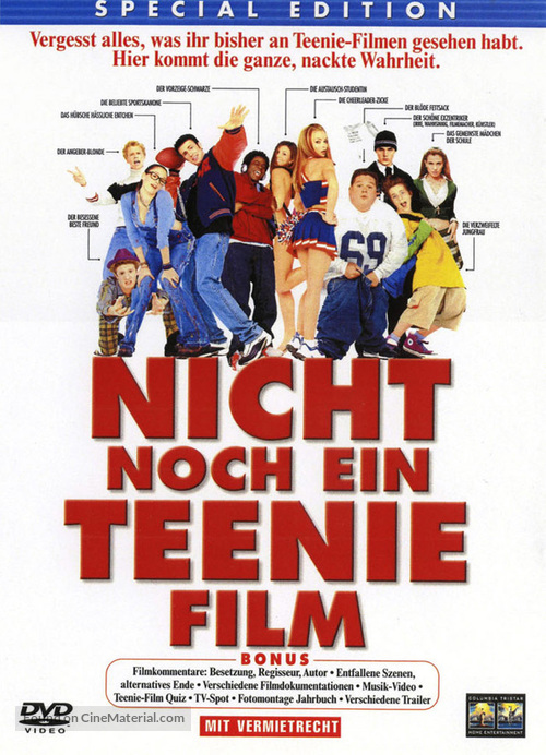 Not Another Teen Movie - German Movie Cover
