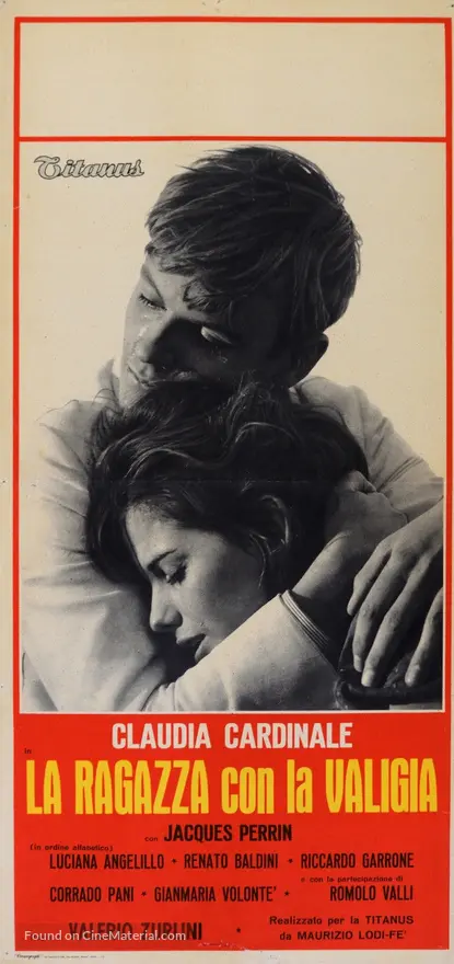 La ragazza con la valigia - Italian Movie Poster