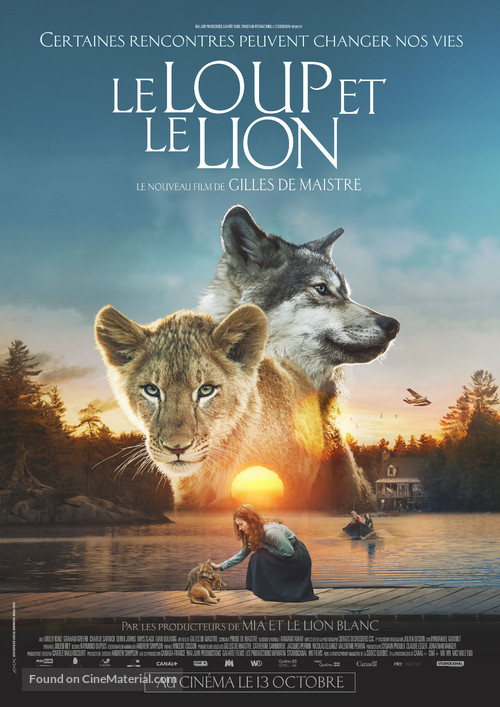 Le loup et le lion - French Movie Poster