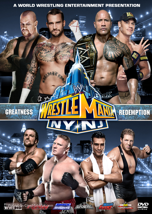 WWE WrestleMania XXIX - DVD movie cover