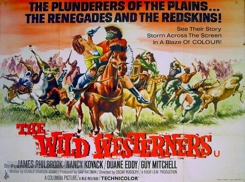 The Wild Westerners - British Movie Poster