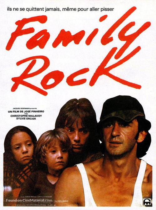 Family Rock - French Movie Poster