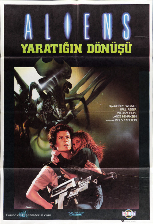 Aliens - Turkish Movie Poster