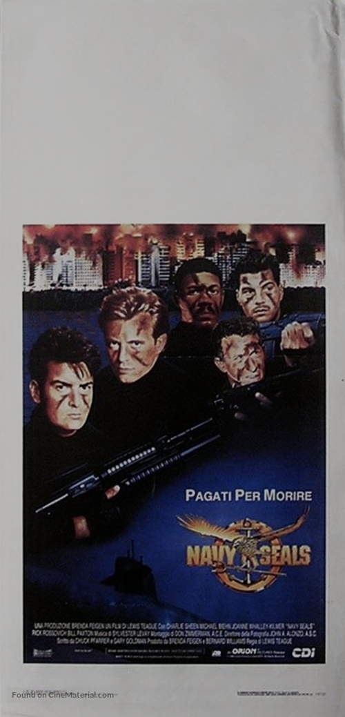 Navy Seals - Italian Movie Poster