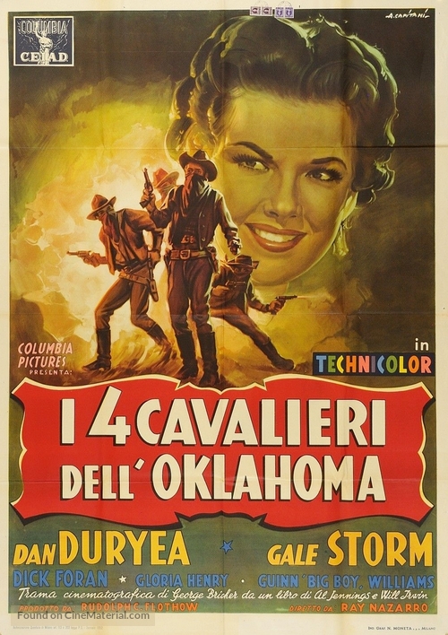 Al Jennings of Oklahoma - Italian Movie Poster