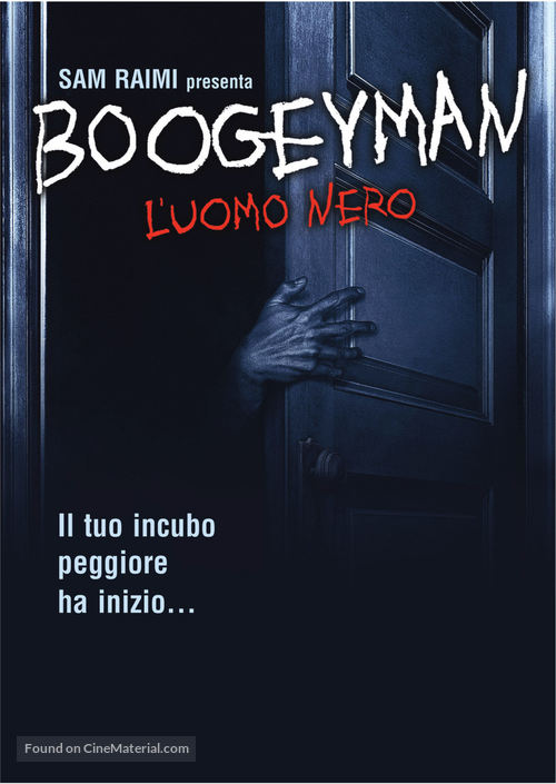 Boogeyman - Italian DVD movie cover