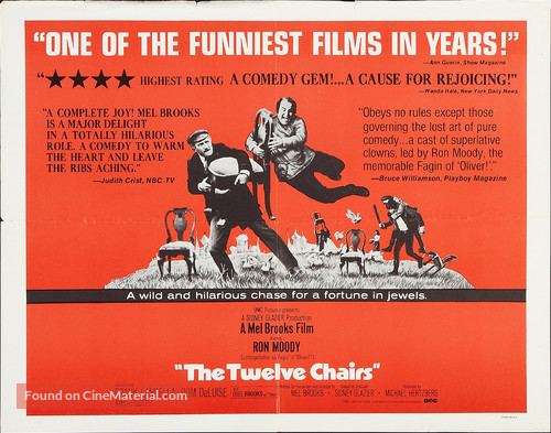 The Twelve Chairs - Movie Poster