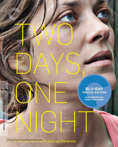 Deux jours, une nuit - Blu-Ray movie cover