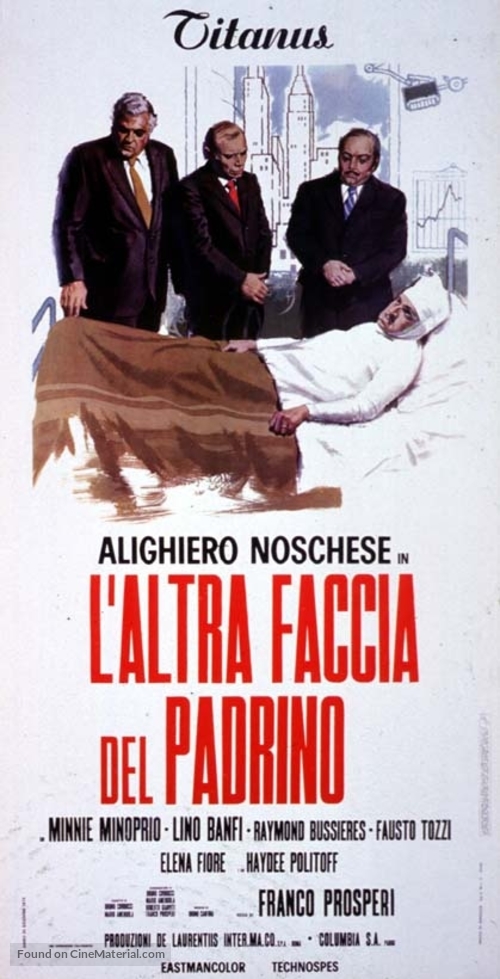 L&#039;altra faccia del padrino - Italian Movie Poster