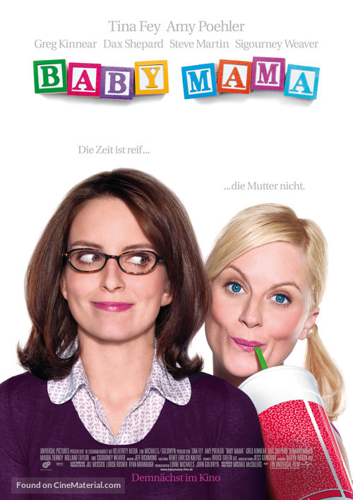 Baby Mama - German Movie Poster