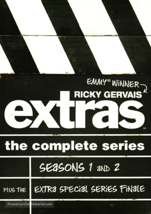 &quot;Extras&quot; - DVD movie cover