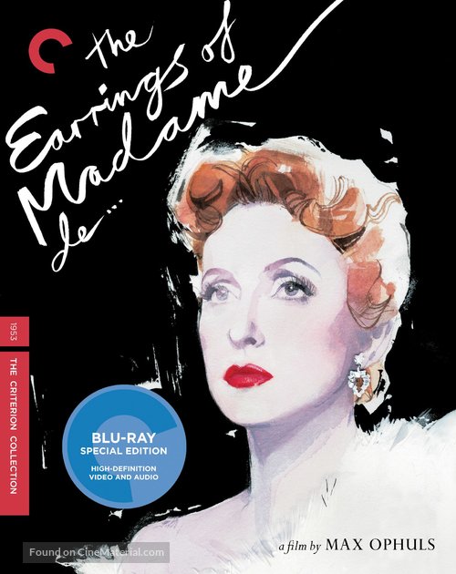 Madame de... - Blu-Ray movie cover