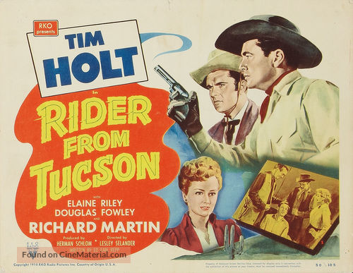 Rider from Tucson - Movie Poster