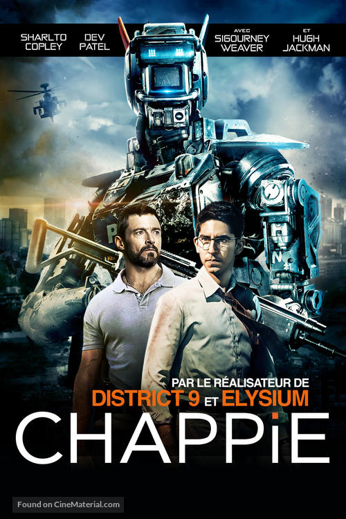 Chappie - French DVD movie cover