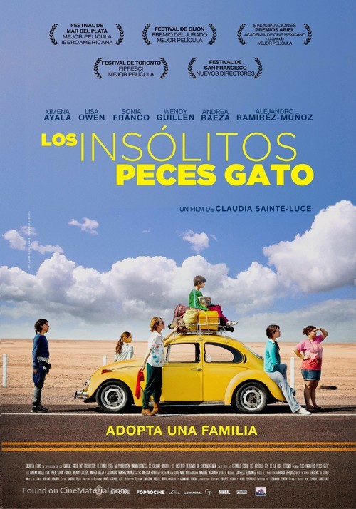 Los ins&oacute;litos peces gato - Spanish Movie Poster