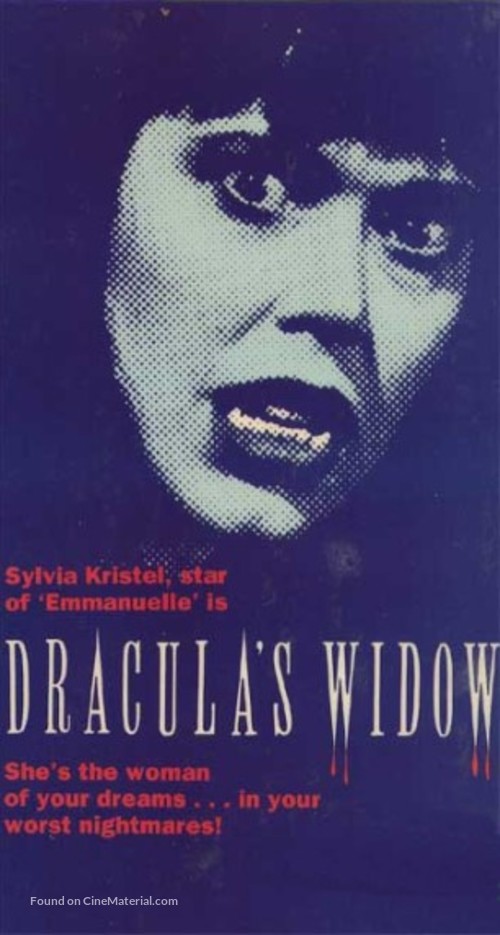 Dracula&#039;s Widow - VHS movie cover