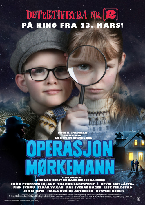 Operasjon M&oslash;rkemann - Norwegian Movie Poster